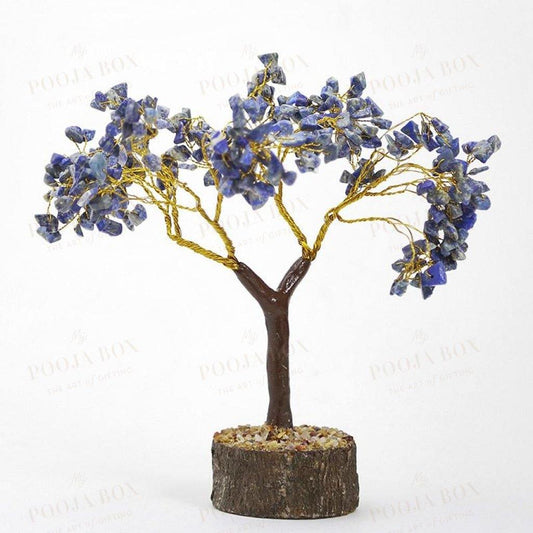 Lapis Lazuli Gemstone Healing Tree Reiki Tree