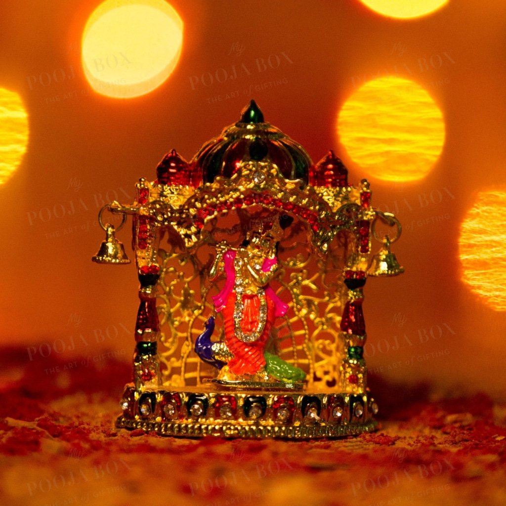 Lord Krishna Idol (Multicolour) Idols