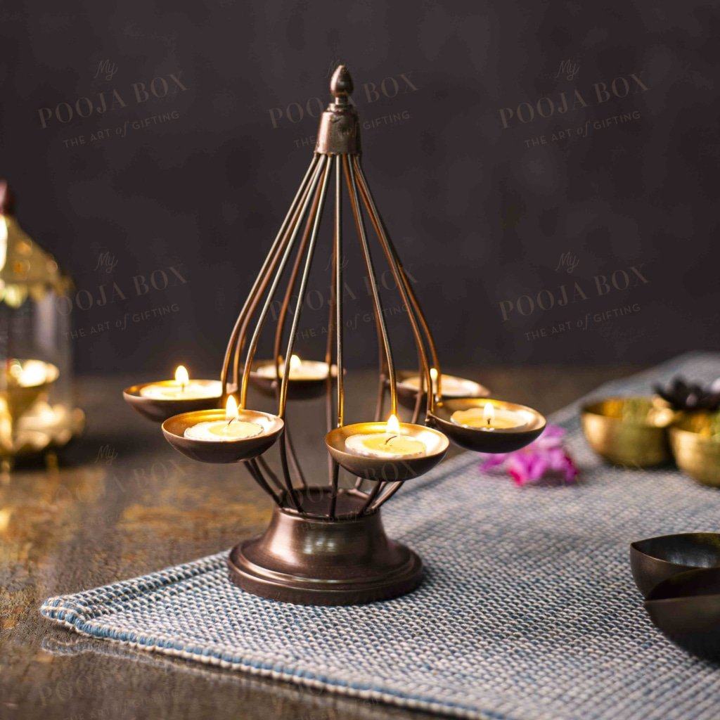 Luminous Decor Diya Stand