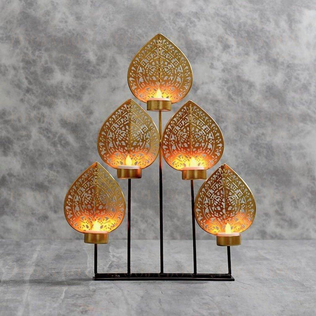 Mayur 3 Layered T-Light Stand Tlight