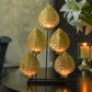 Mayur 3 Layered T-Light Stand Tlight