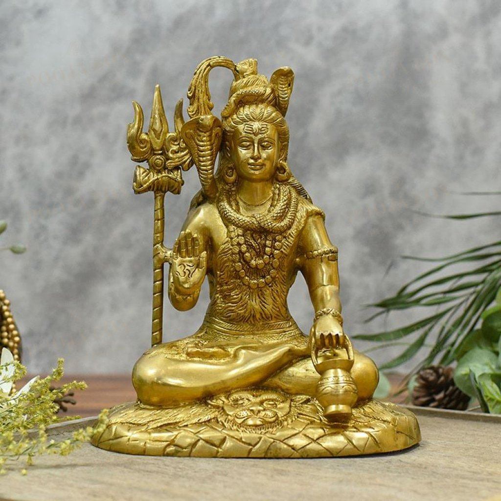 Meditating Lord Shiva Idol/murti Idol