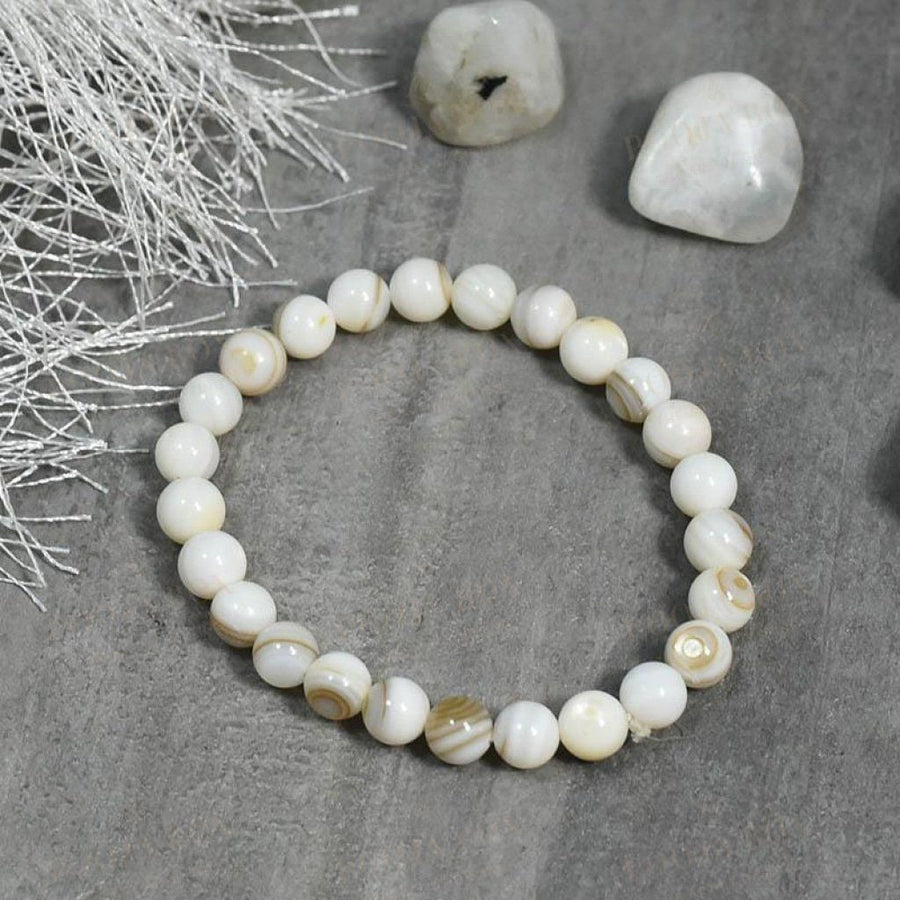 Buy Mother of Pearl Bracelet Online in India - Mypoojabox.in