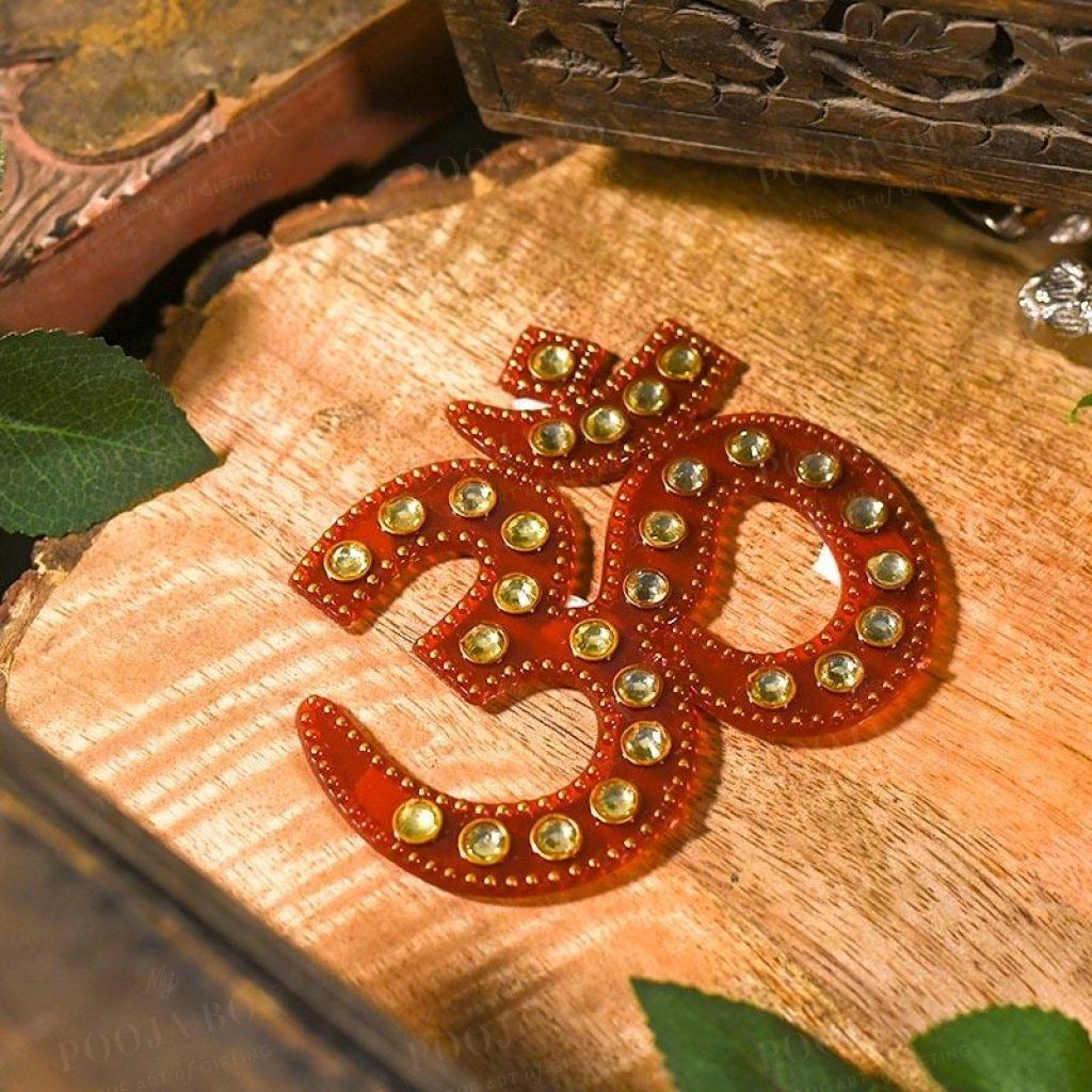 Om (Wall Hanging) Pooja Items