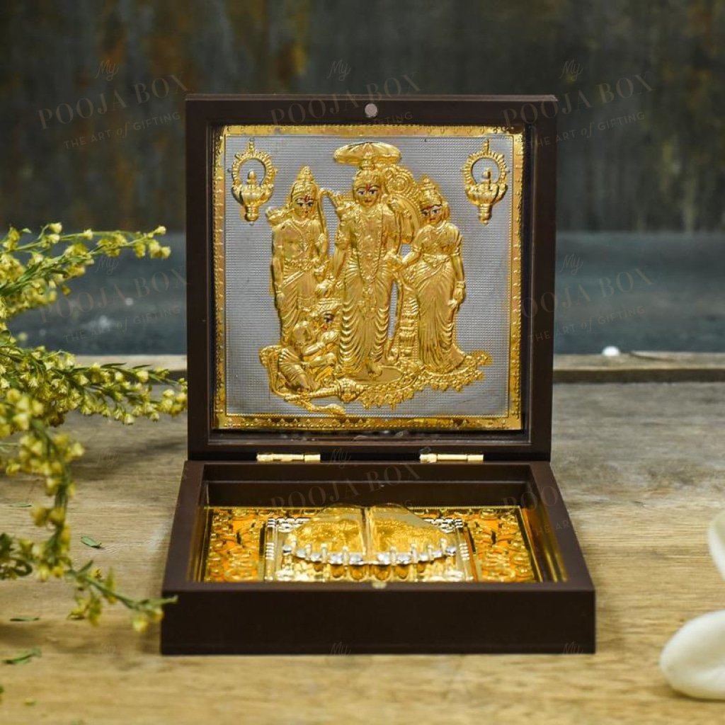 Petite Ram Darbar Puja Peti Pooja Items