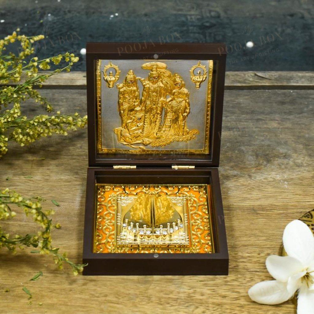 Petite Ram Darbar Puja Peti Pooja Items