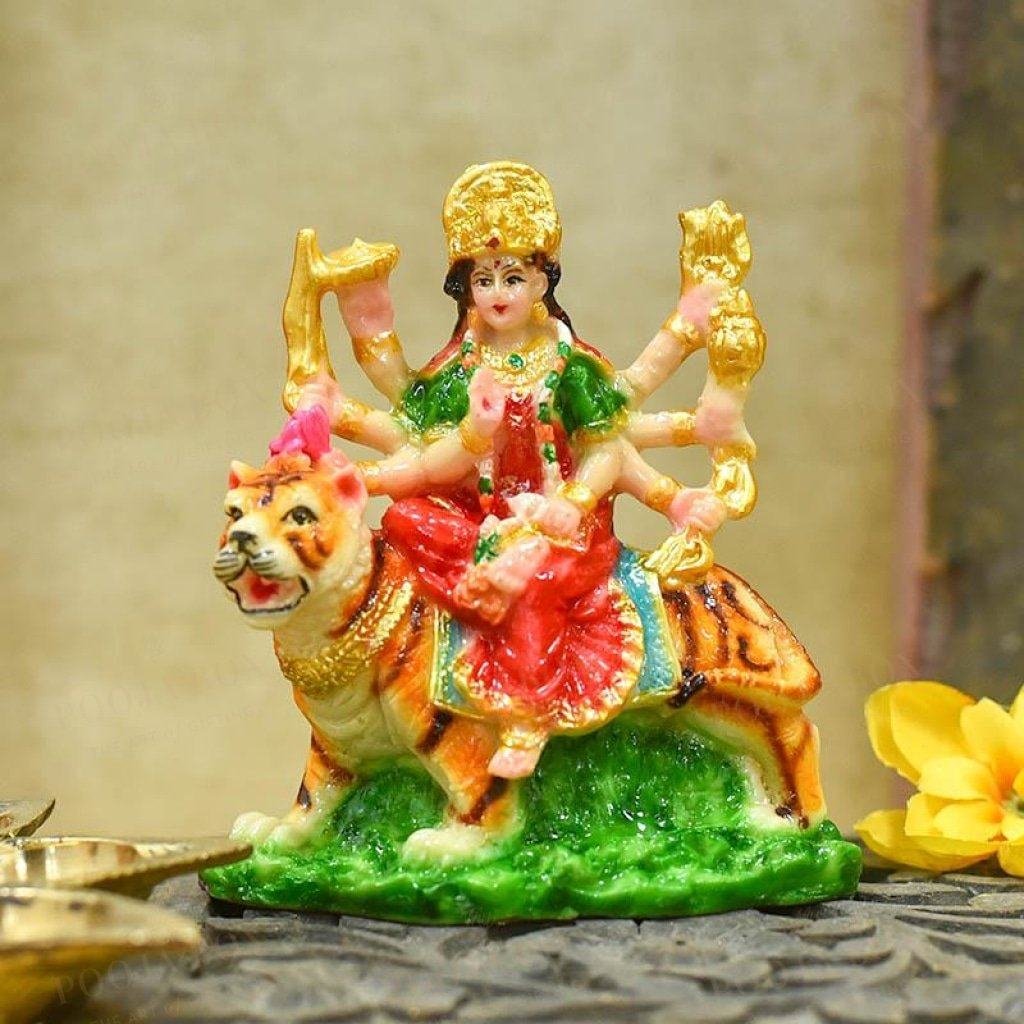 Pleasing Goddess Durga Idol Idols