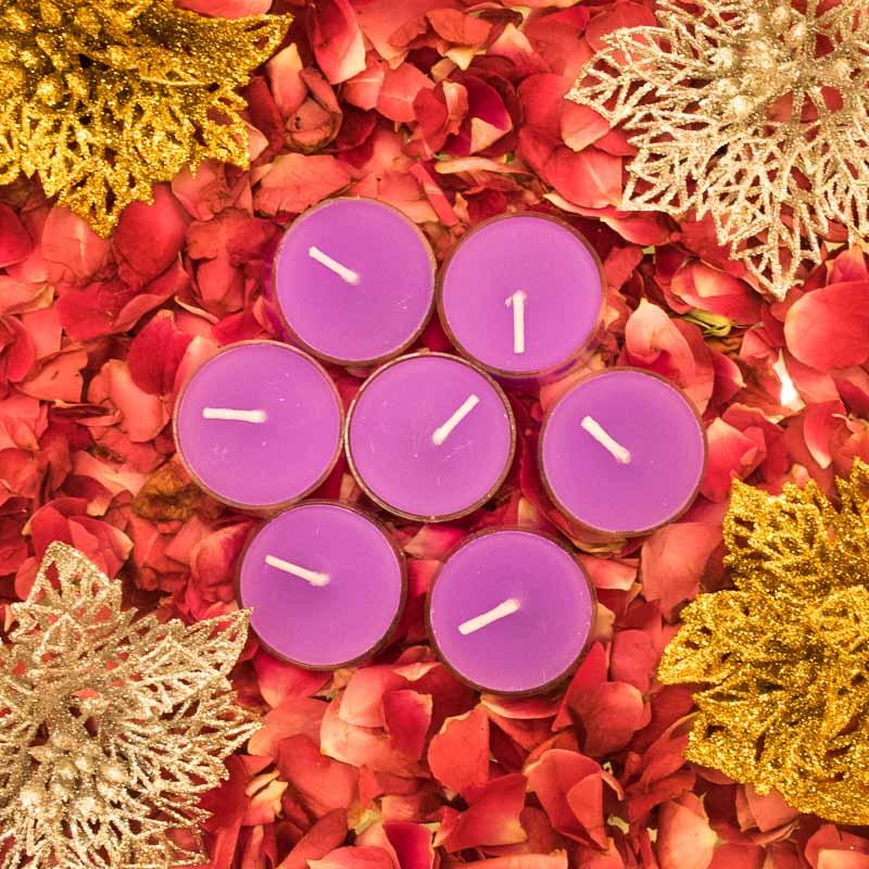 Lavender Scented T-light Candles