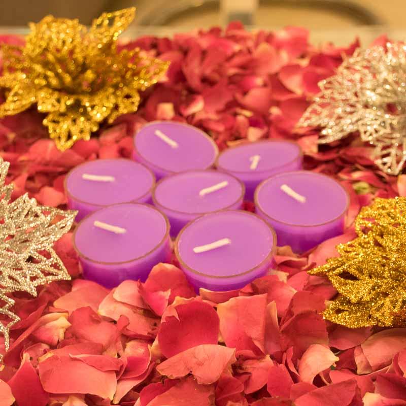 Lavender Scented T-light Candles