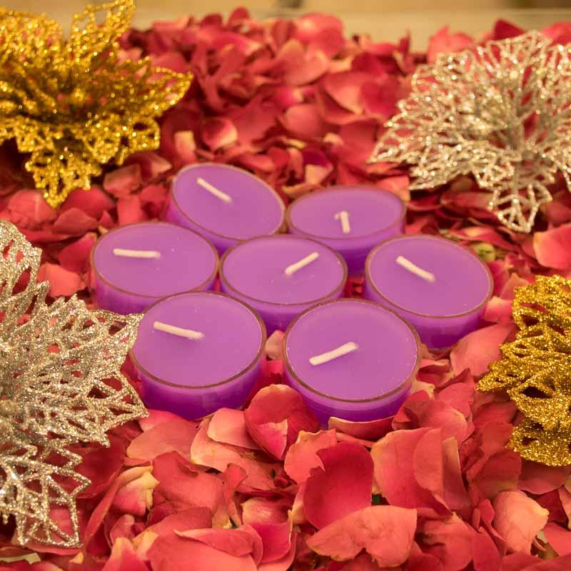 Lavender Scented T-light Candles