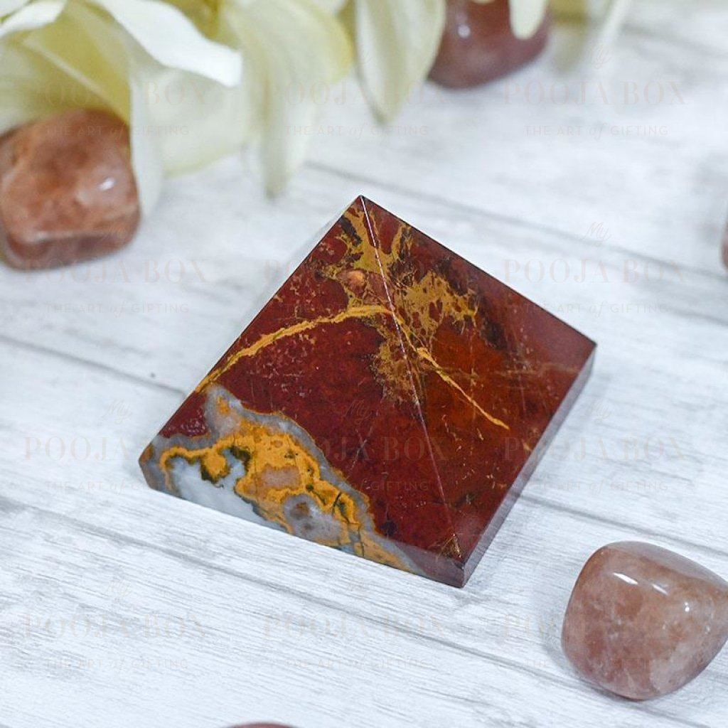 Red Jasper Pyramid Reiki