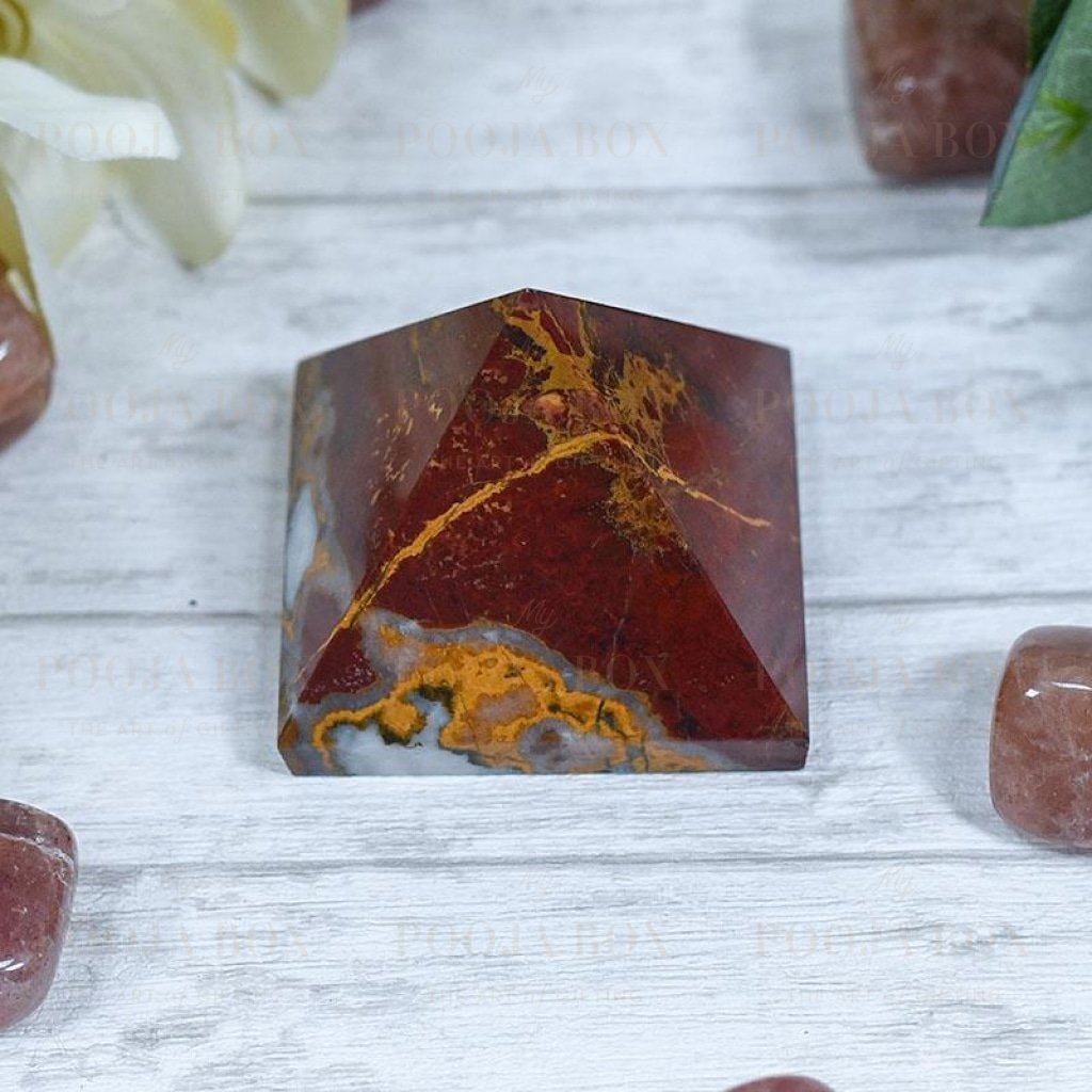 Red Jasper Pyramid Reiki