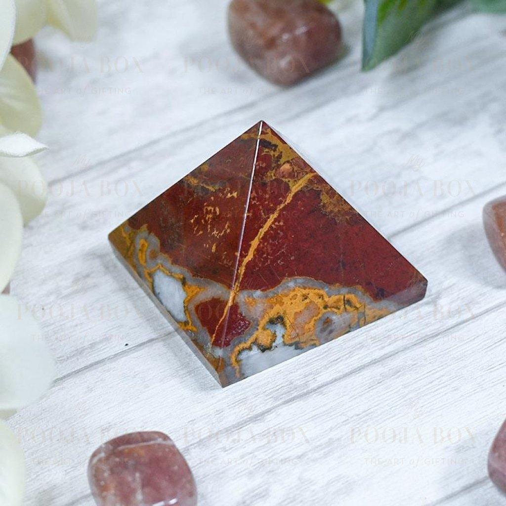 Red Jasper Pyramid Reiki