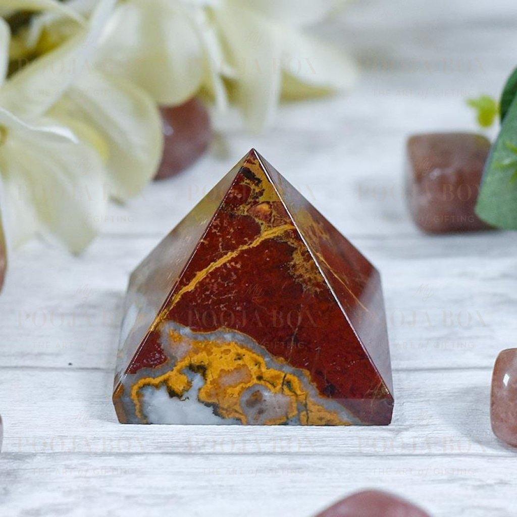 Red Jasper Pyramid Reiki
