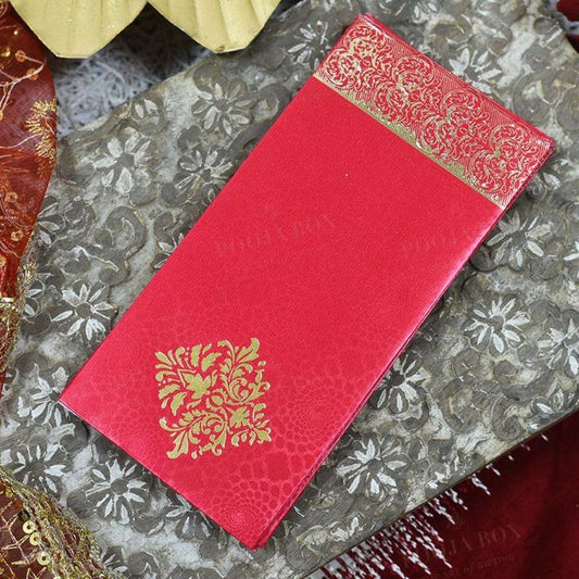 Red Shagun Envelope (Pack Of 4)