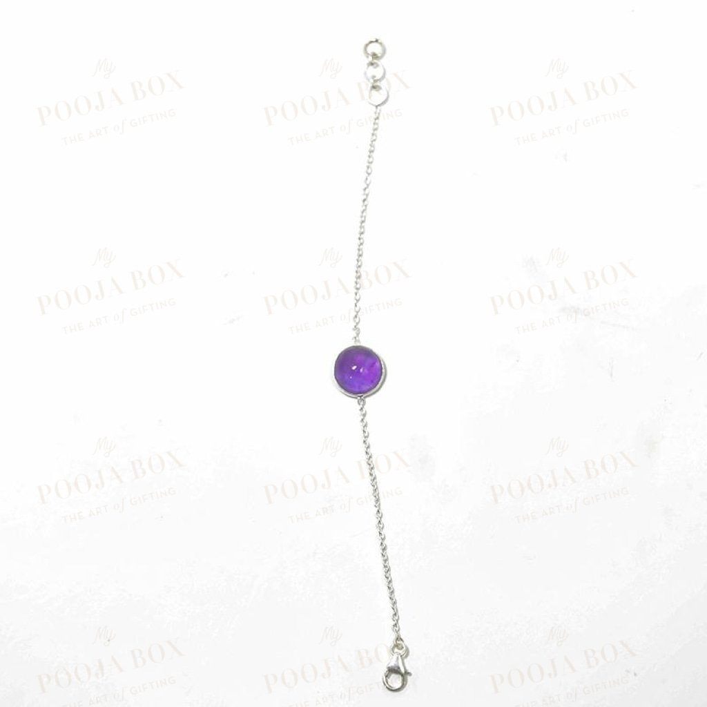 Rich Amethyst Crystal Bracelet Reiki