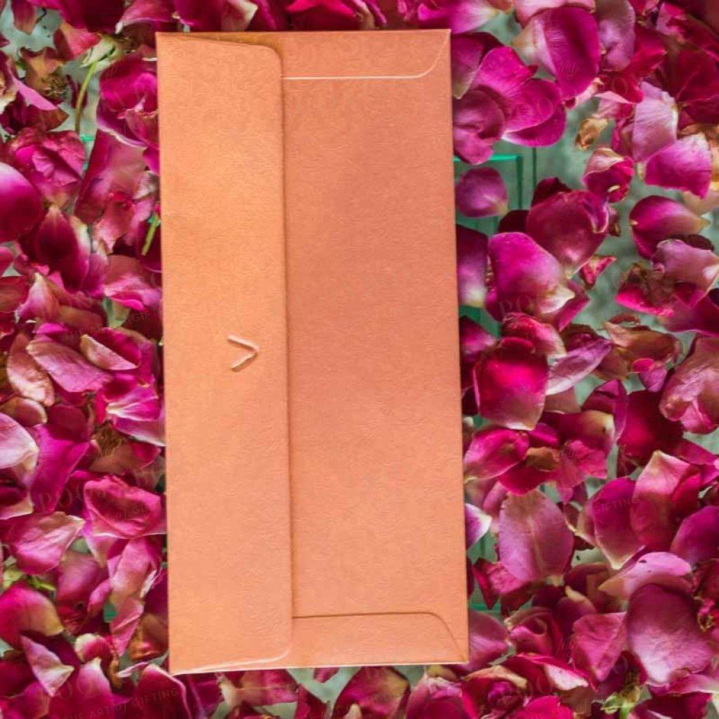 Saffron Shagun Envelope (Set Of 2)