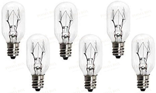 Salt Lamp Light Bulbs (Pack Of 6)