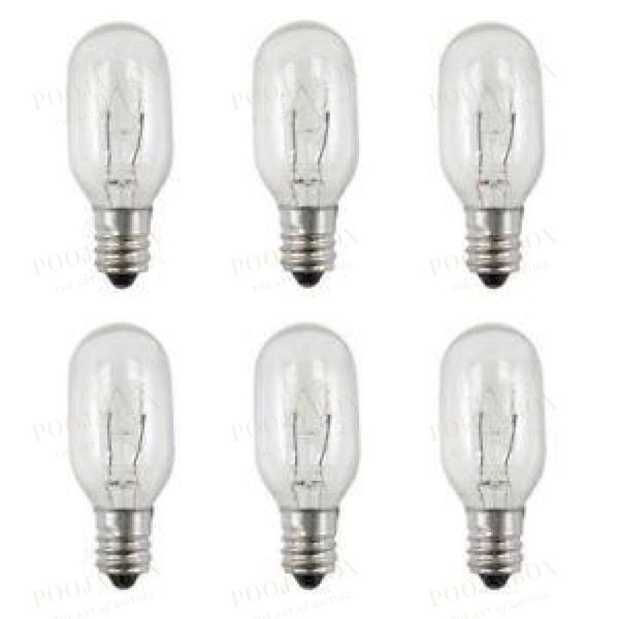 Hqrp 2-Pack 15W 120V Light Bulbs for Natural Salt Lamps Compatible with Levoit Hemingweigh Smagreho Salt Lamp Natural Himilian Hymalain Pink Salt