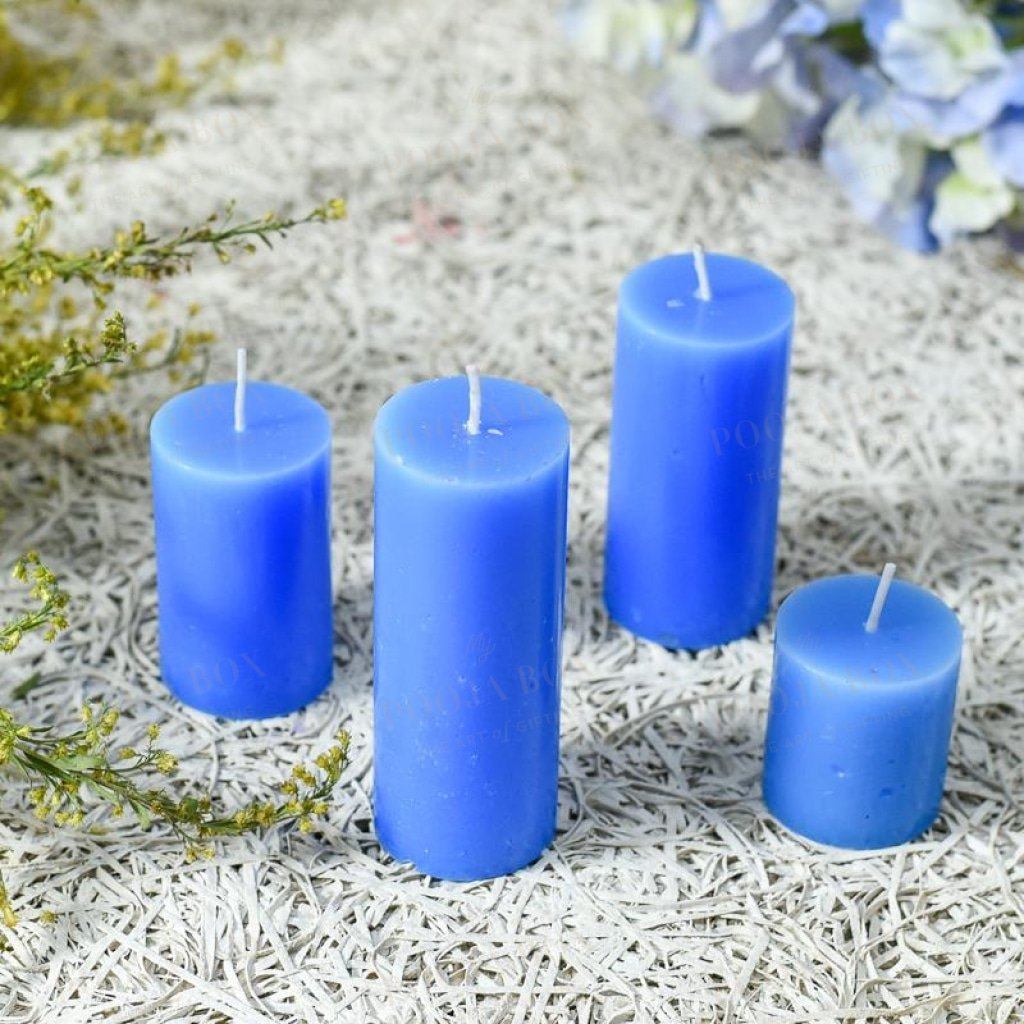 Scented Alluring Pillar Candles ( Set Of 3 ) Candle