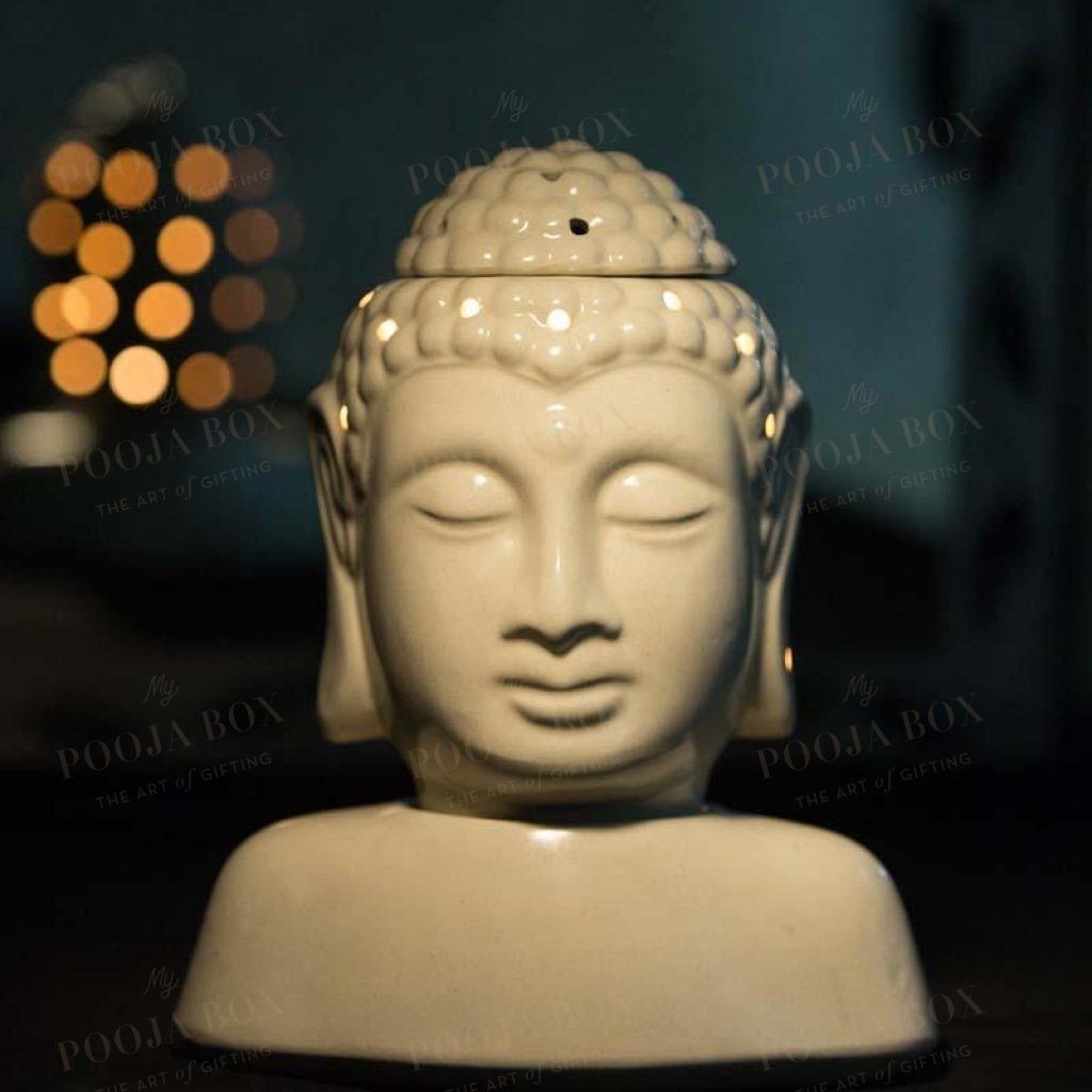 Serene Ceramic Buddha Aroma Diffuser Diffusor