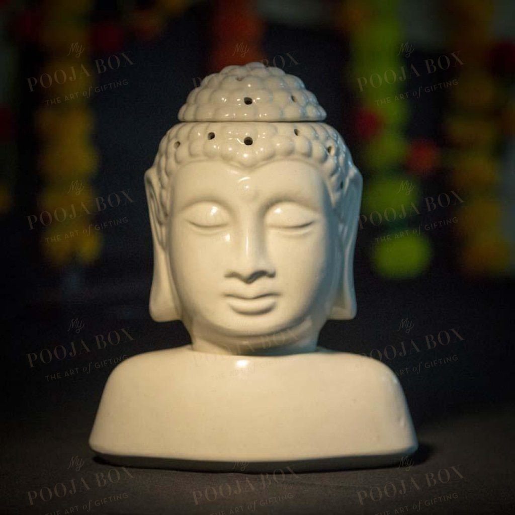 Serene Ceramic Buddha Aroma Diffuser Diffusor