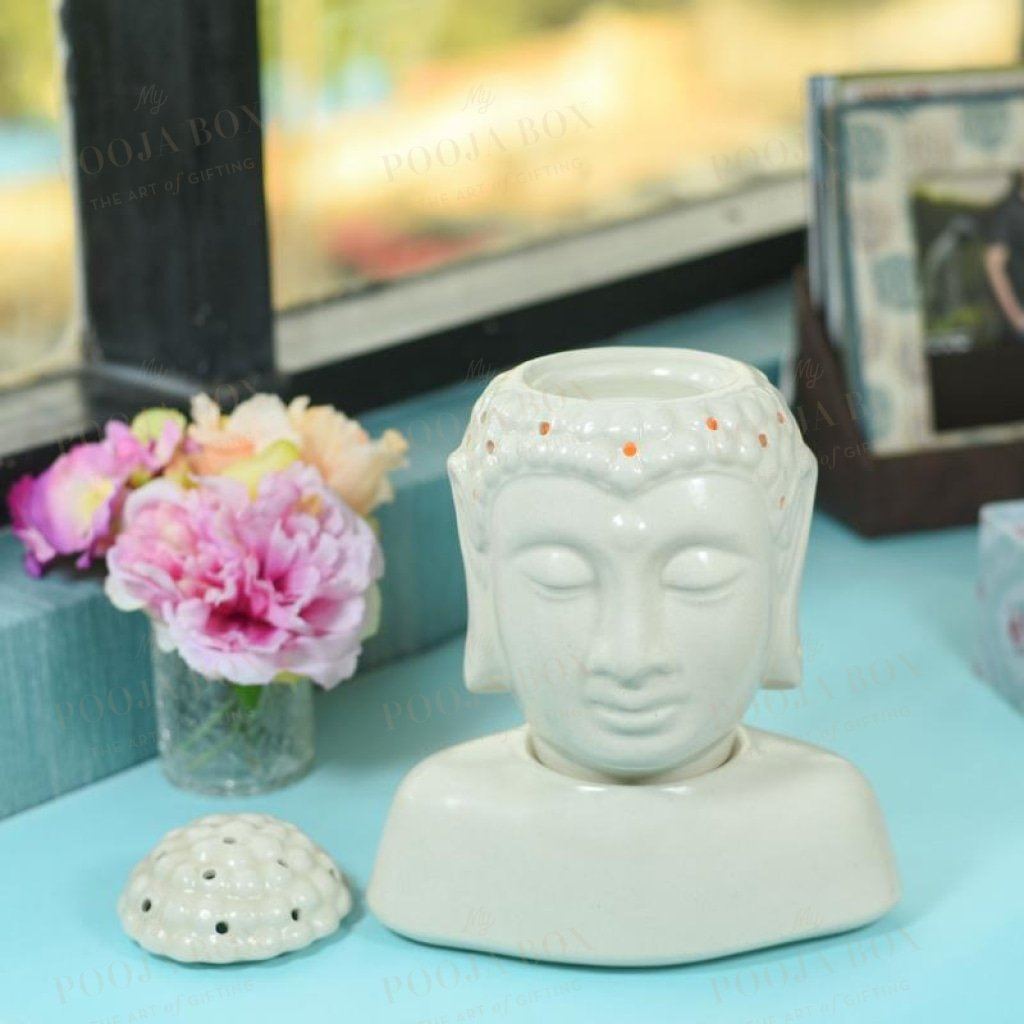 Serene Ceramic Buddha Aroma Diffuser Diffusor