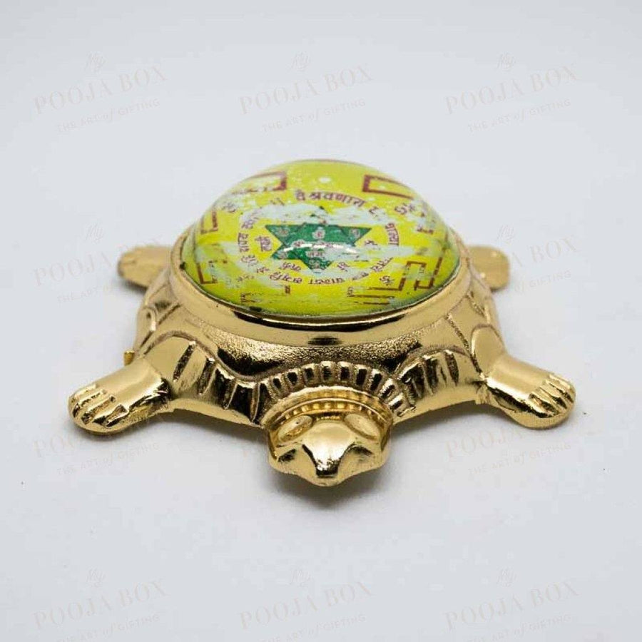 Shri Kuber Yantra Tortoise Hanging With Divya Mantra