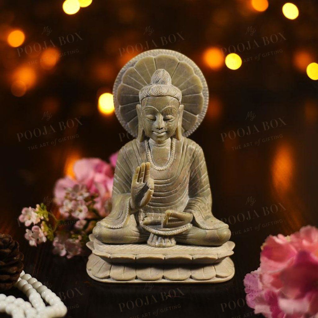 Stone Buddha Statue Idols