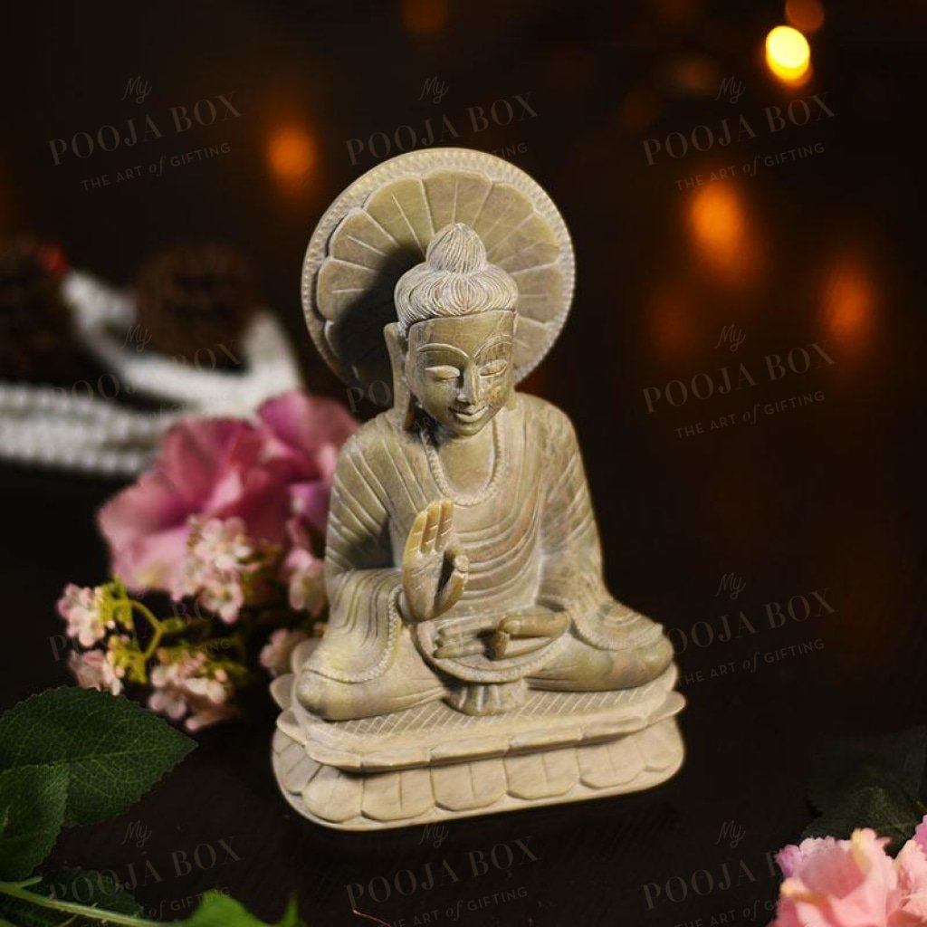 Stone Buddha Statue Idols