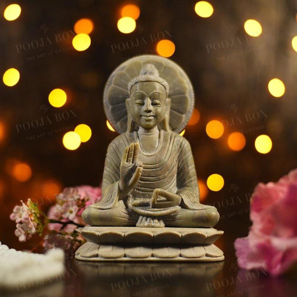 Stone Buddha Statue Idols