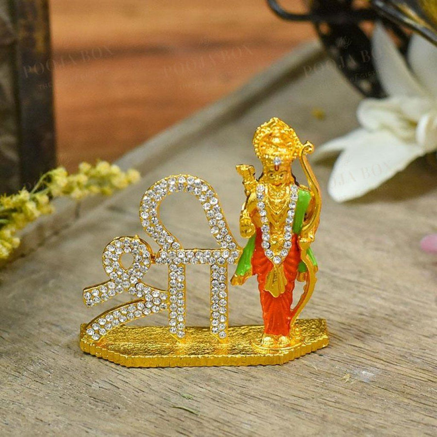 Stunning Shri Ram Dashboard Idol/murti Idol