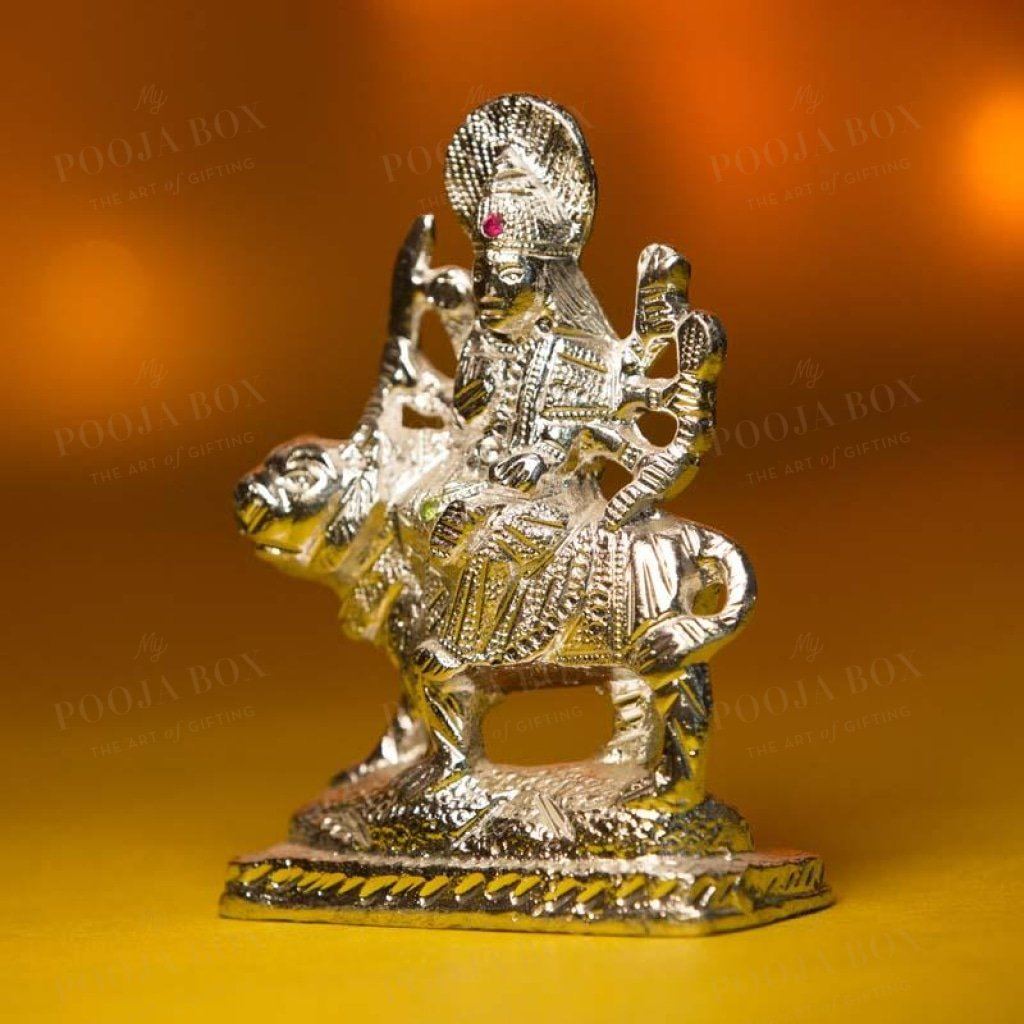 Stunning Silver Mata Rani Murti Idols