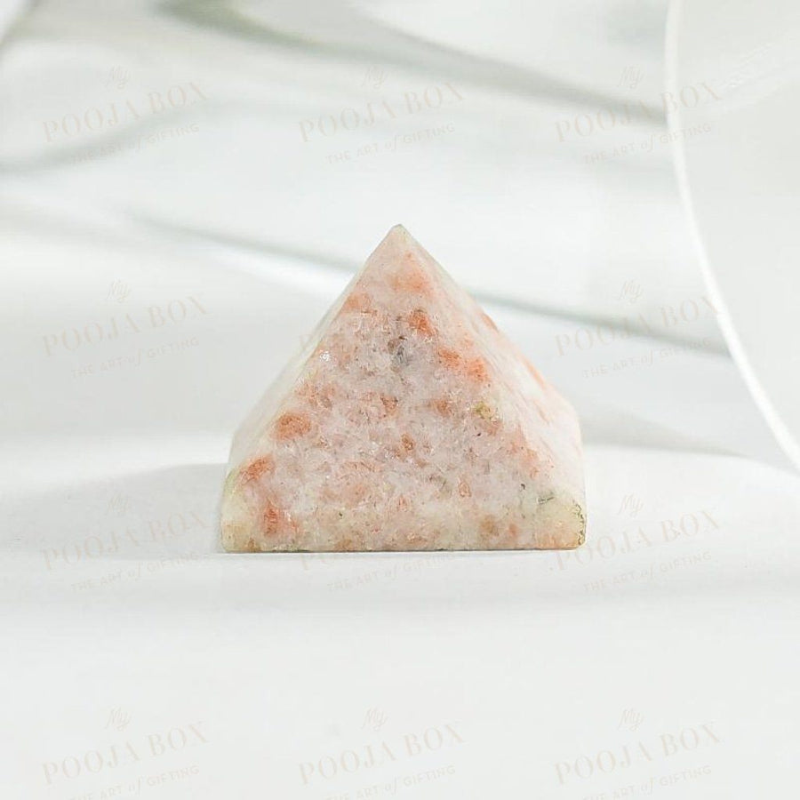 Sunstone Crystal Pyramid
