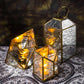Delightful Windowpane Lantern Set of 3