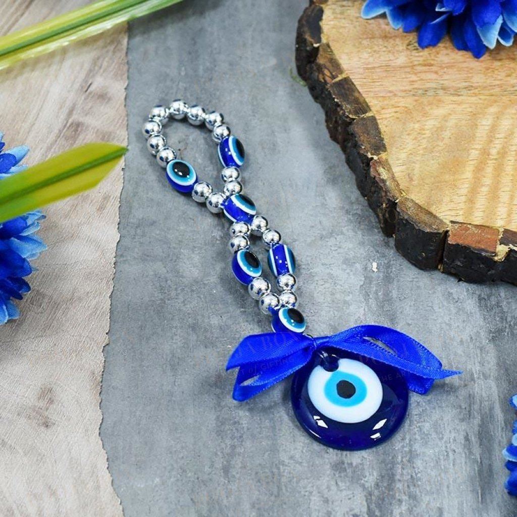 Turkish Evil Eye Beaded Wall Hanging Amulet Feng Shui