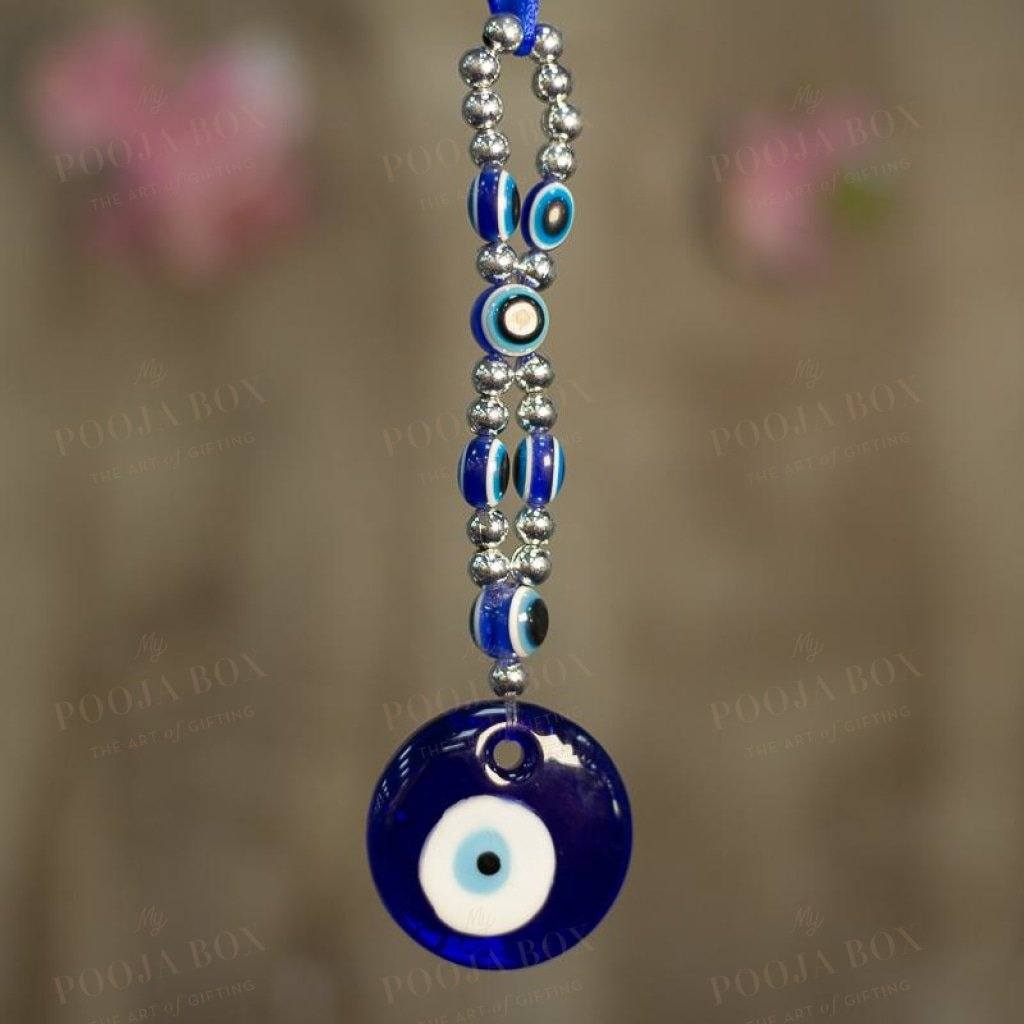 Turkish Evil Eye Beaded Wall Hanging Amulet Feng Shui