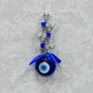Turkish Evil Eye & Elephants Wall Hanging Protection Amulet Feng Shui