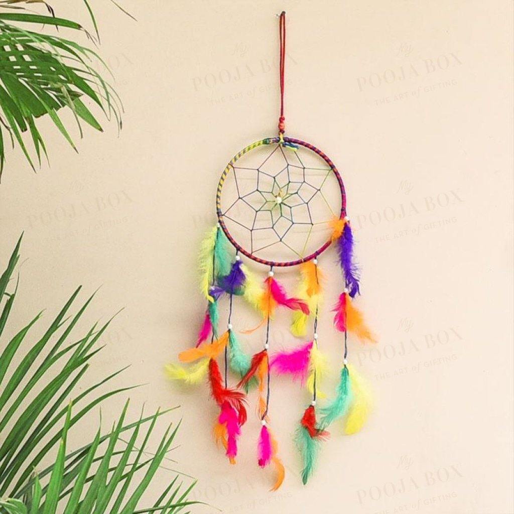 Vibrant Dream Catcher Home Decor