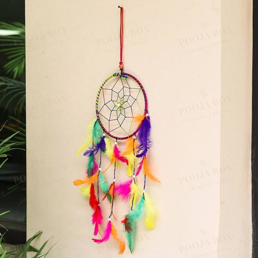 Vibrant Dream Catcher Home Decor