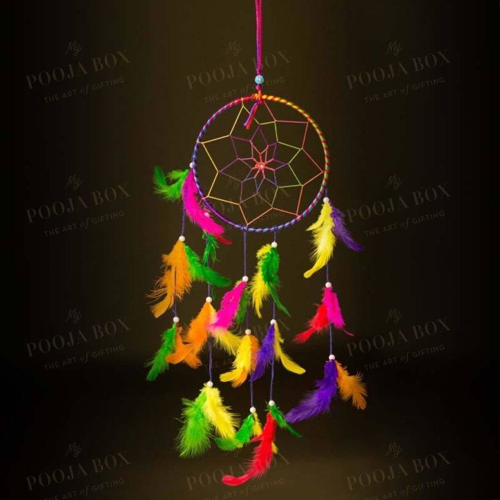 Vibrant Dream Catcher Home Decor