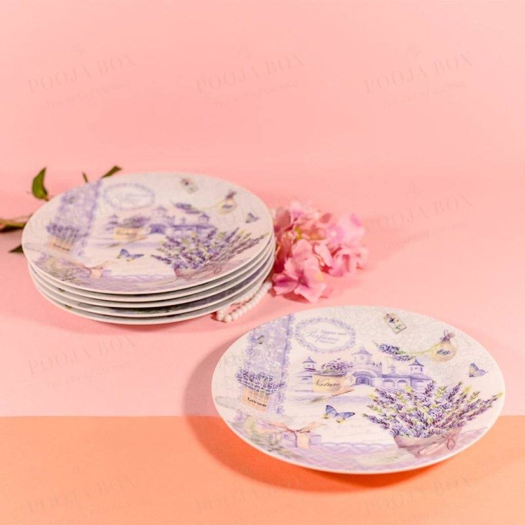 Vintage Dinner Plates (Set Of 6) Crockery